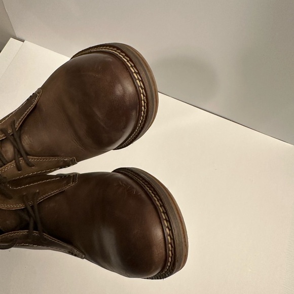 Structure Lionel Men's Leather Chukka Boots in Brown Size 9.5 - Picture 9 of 12